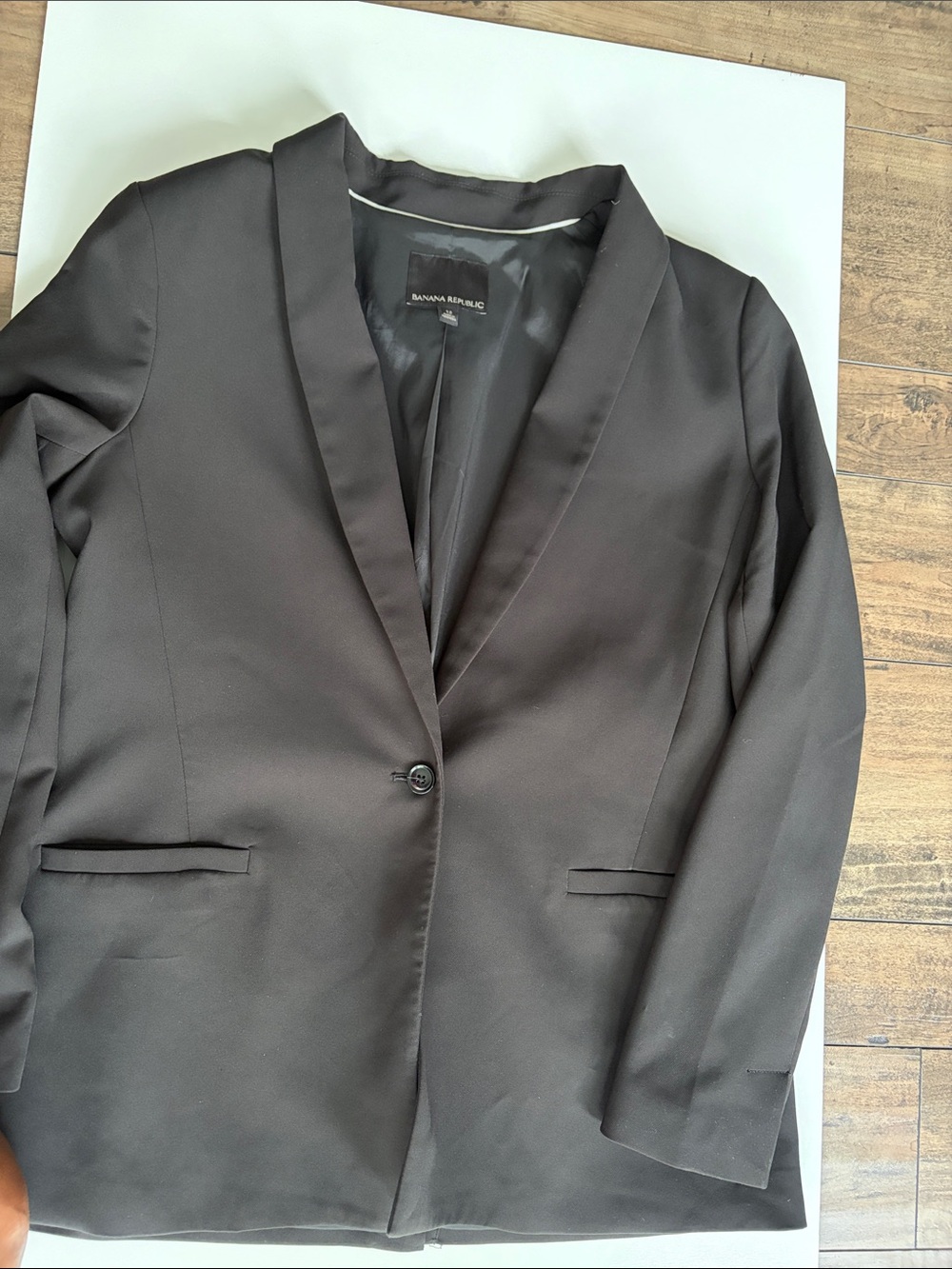 Banana Republic Black Single-Button Women's Blazer 12